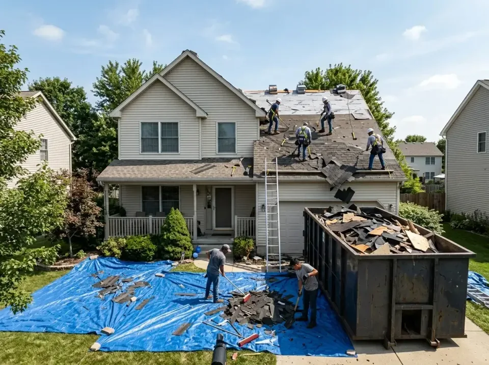 roof-replacement-debris-remova-004 — frequently asked questions, Cheapest Dumpster Rentals in Fairport Harbor, OH